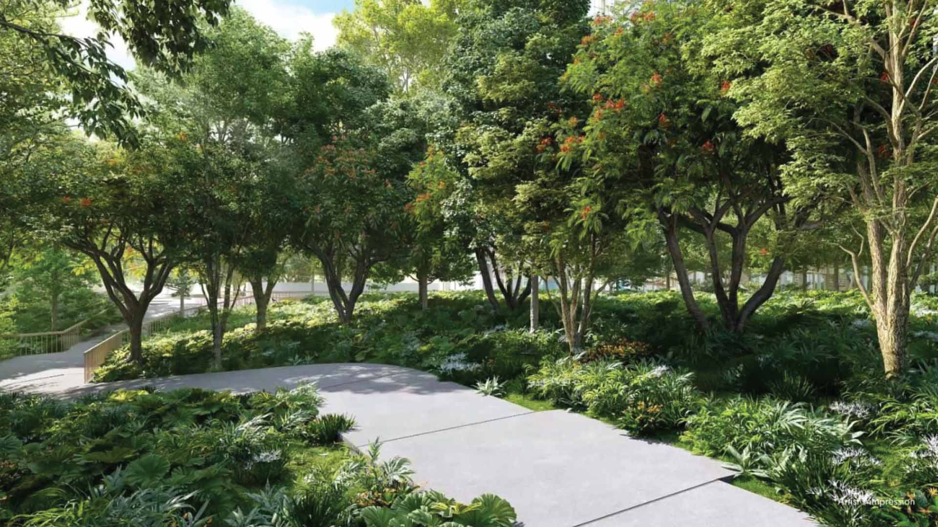 Lodha Giardino in Kharadi Annexe, Pune offering 4.5 BHK Penthouse configurations, status: Available - View 2: luxurious residential entrance, grand lobby and premium common area layout