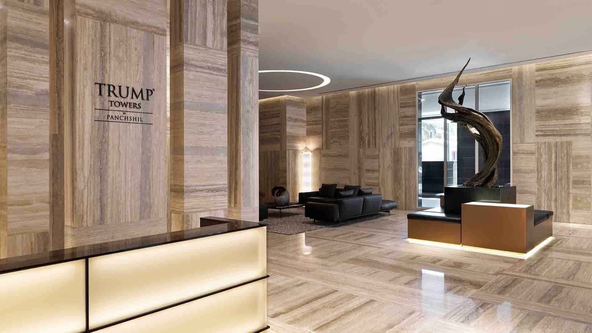 Trump Towers by Panchshil in Kalyani Nagar, Pune offering 5 BHK configurations, status: Available - View 8: state-of-the-art amenities, swimming pool, club house and landscaped gardens