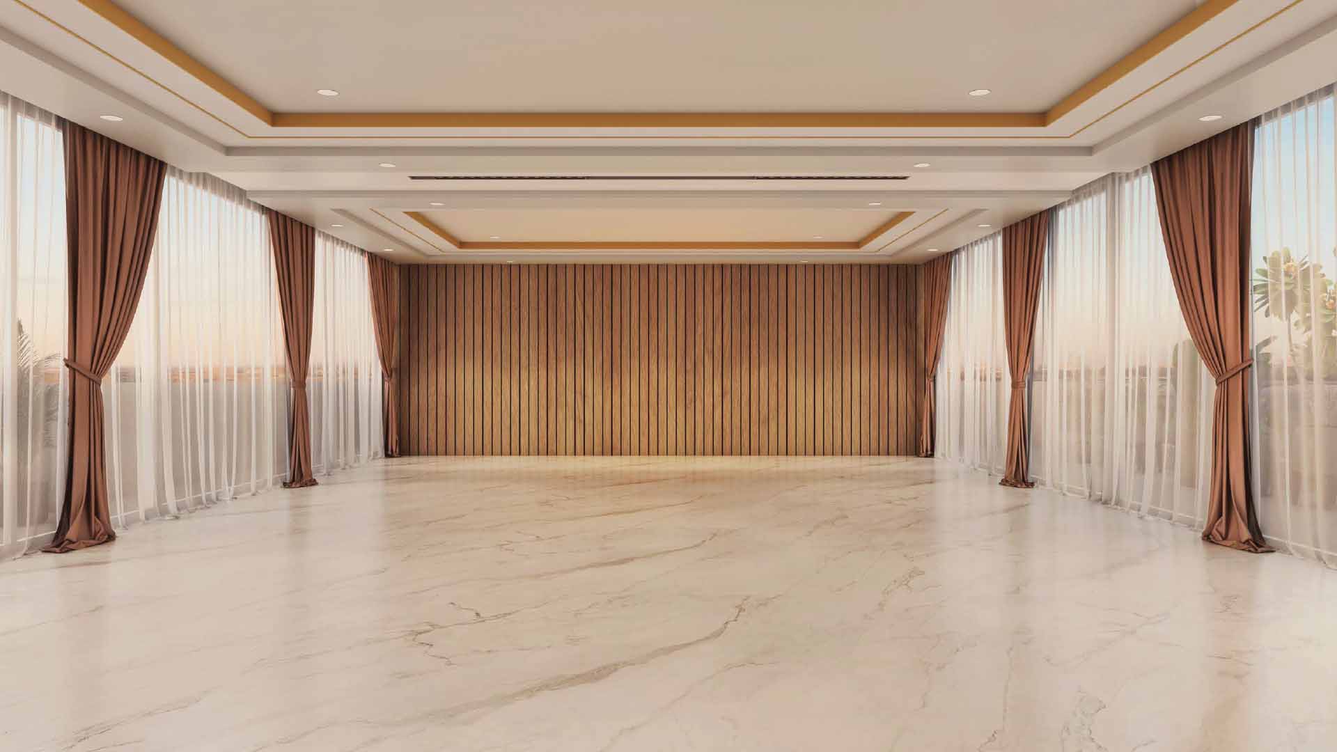 Amar Oasis in Baner Pashan Link Road, Pune offering 4.5 BHK configurations, status: Available - View 2: luxurious residential entrance, grand lobby and premium common area layout