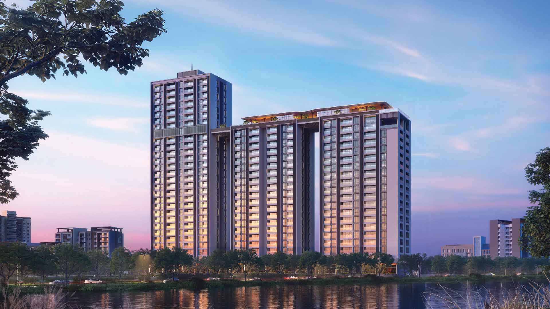Mayfair River Residences By Burgundy in Mundhwa, Pune