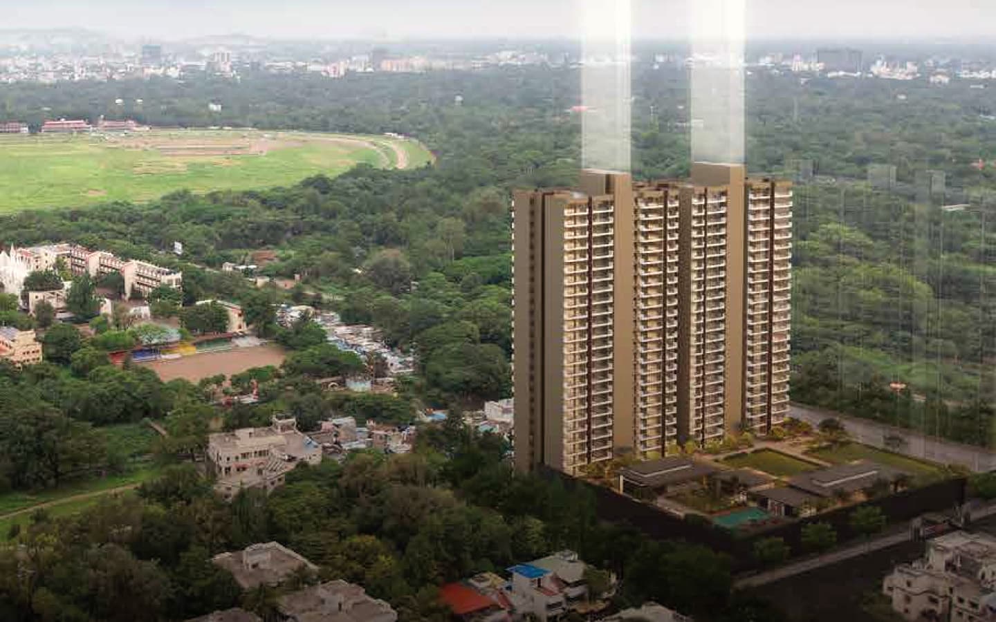 5 Racecourse - Residential in Near Sopan Baug, Pune. Starting from ₹2.50 Crores
