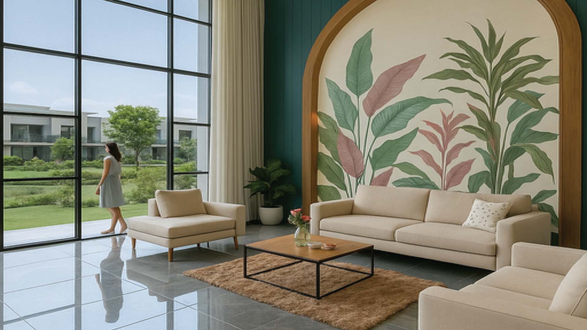 Marvel Basilo in Koregaon Park, Pune offering 3 BHK, 3.5 BHK, 4.5 BHK, 4.5 BHK Penthouse configurations, status: Available - View 6: showcase of premium building architecture, glass facade and modern exterior design
