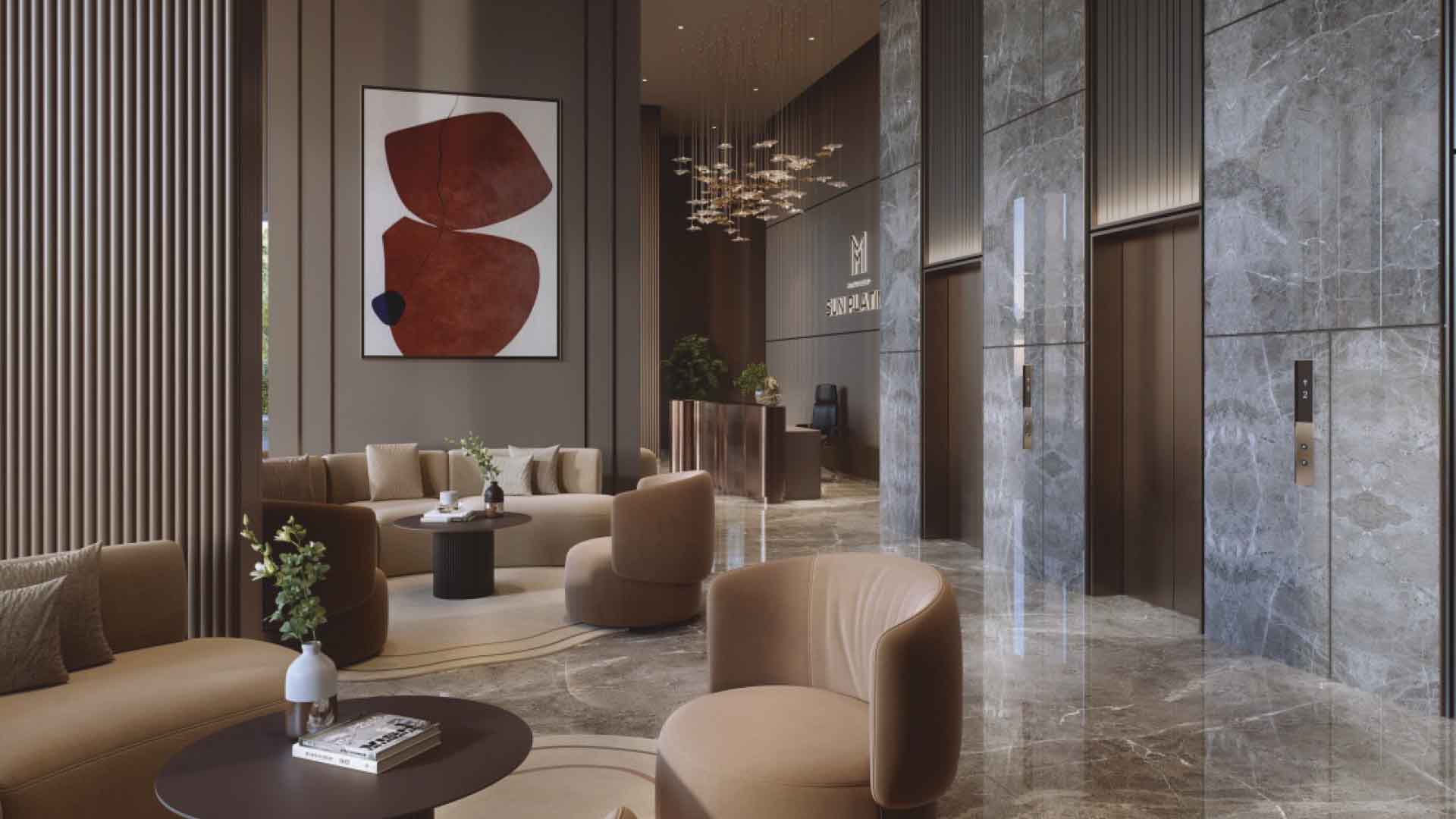 Sun Platina in Koregaon Park, Pune offering 4 BHK, 4.5 BHK, 6BHK Duplex configurations, status: Available - View 5: panoramic surrounding views, green zoning and localized area connectivity features