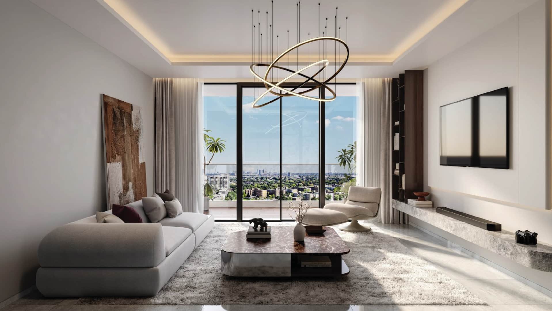 57 Avenue in Mundhwa, Pune - View 4: grand entrance lobby, common area styling and visitor lounge