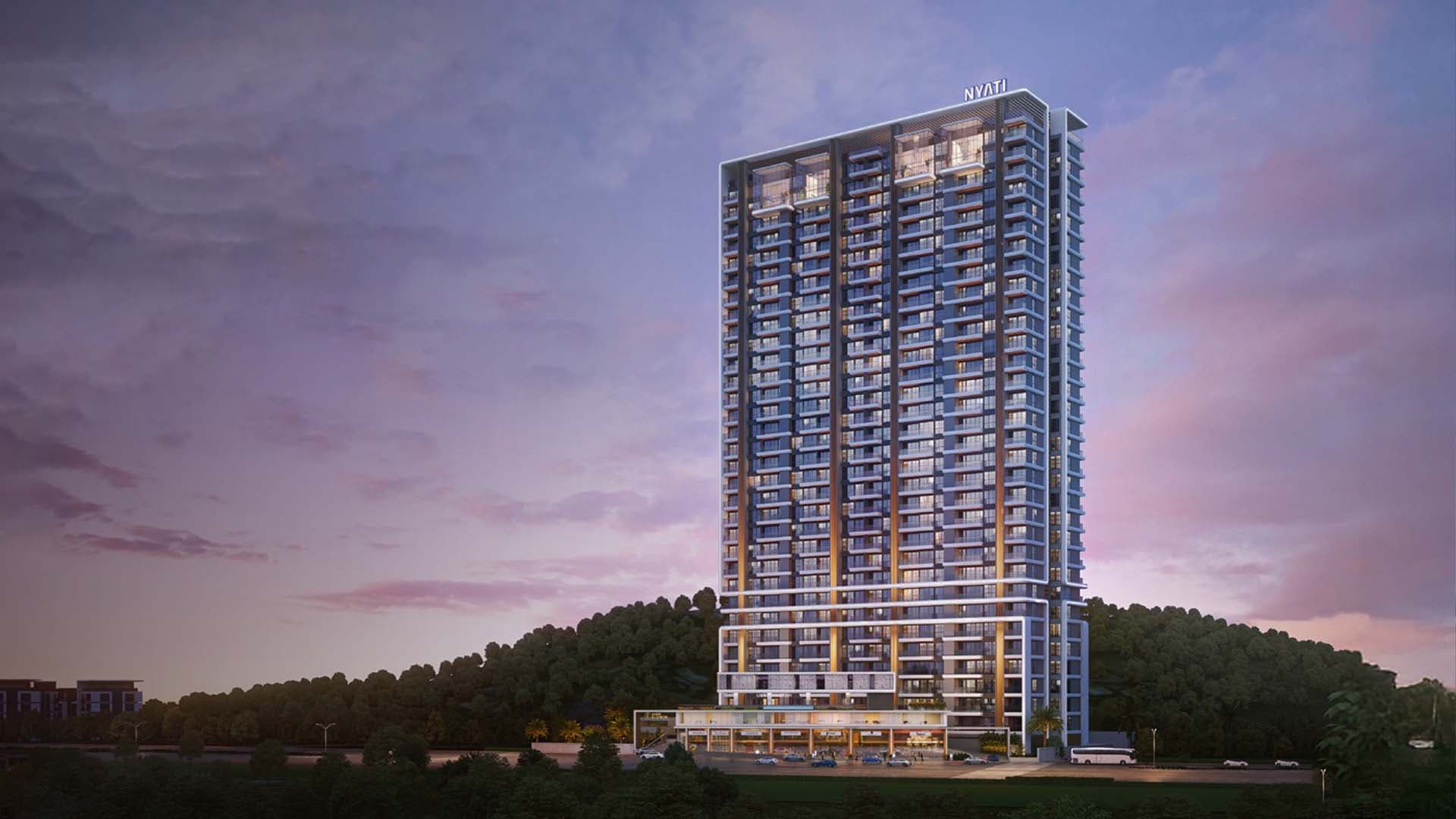 Nyati Elenor - Residential in Lulla Nagar, Pune. Starting from ₹4.40 Crores