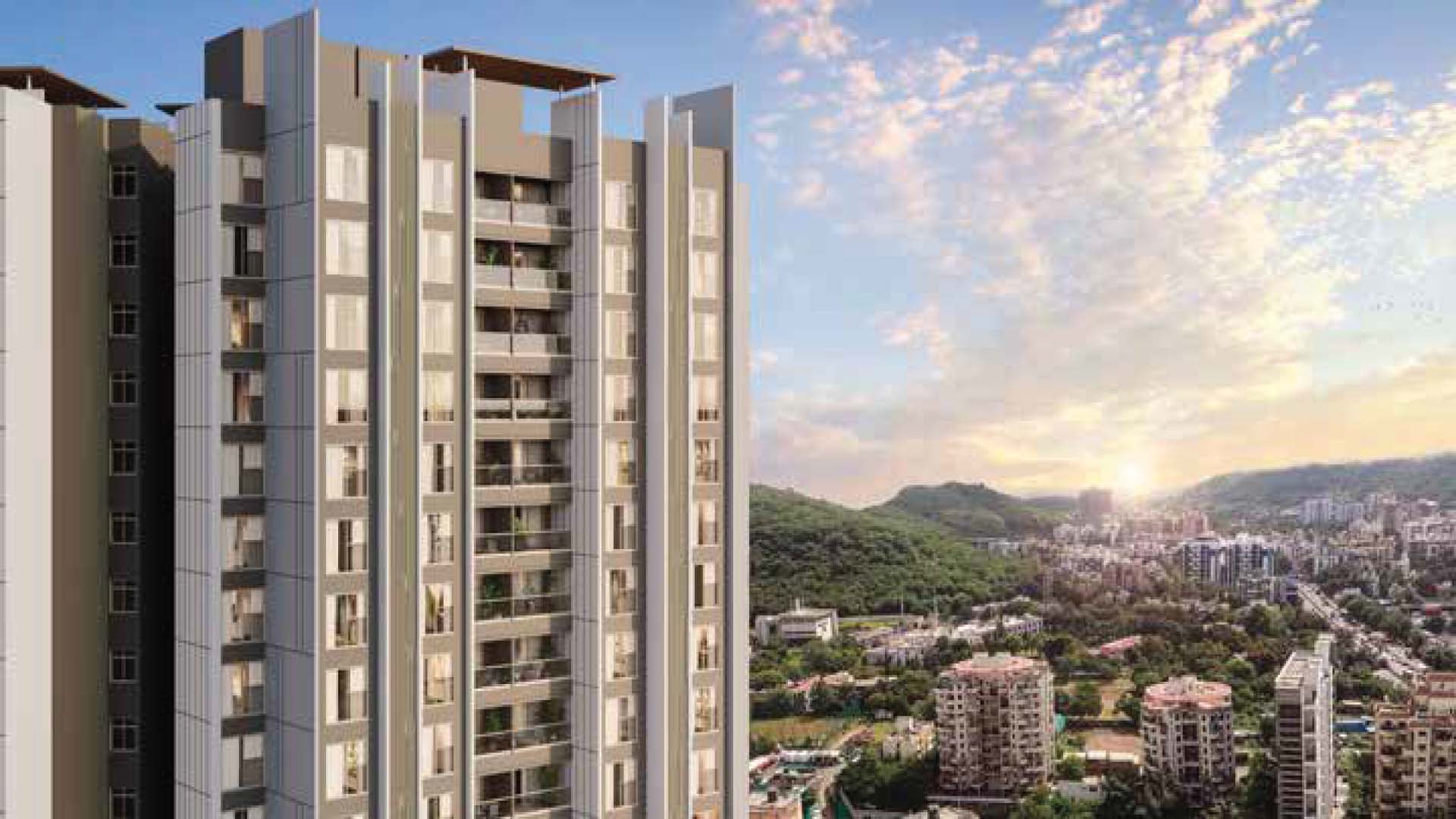 M Soul Strings in Baner Pashan Link Road, Pune offering 3 BHK, 4 BHK configurations, status: Available - View 2: luxurious residential entrance, grand lobby and premium common area layout