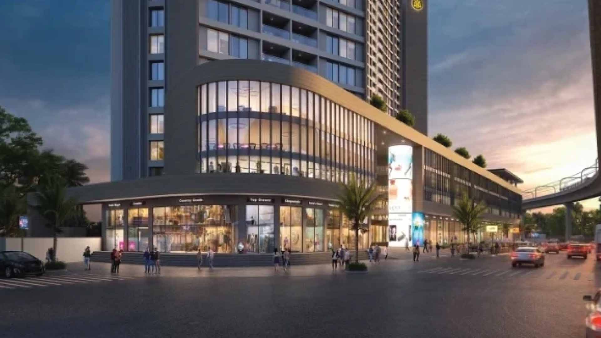 New Friends in Kothrud, Pune offering 2 BHK, 3 BHK, 4 BHK configurations, status: Available - View 2: luxurious residential entrance, grand lobby and premium common area layout