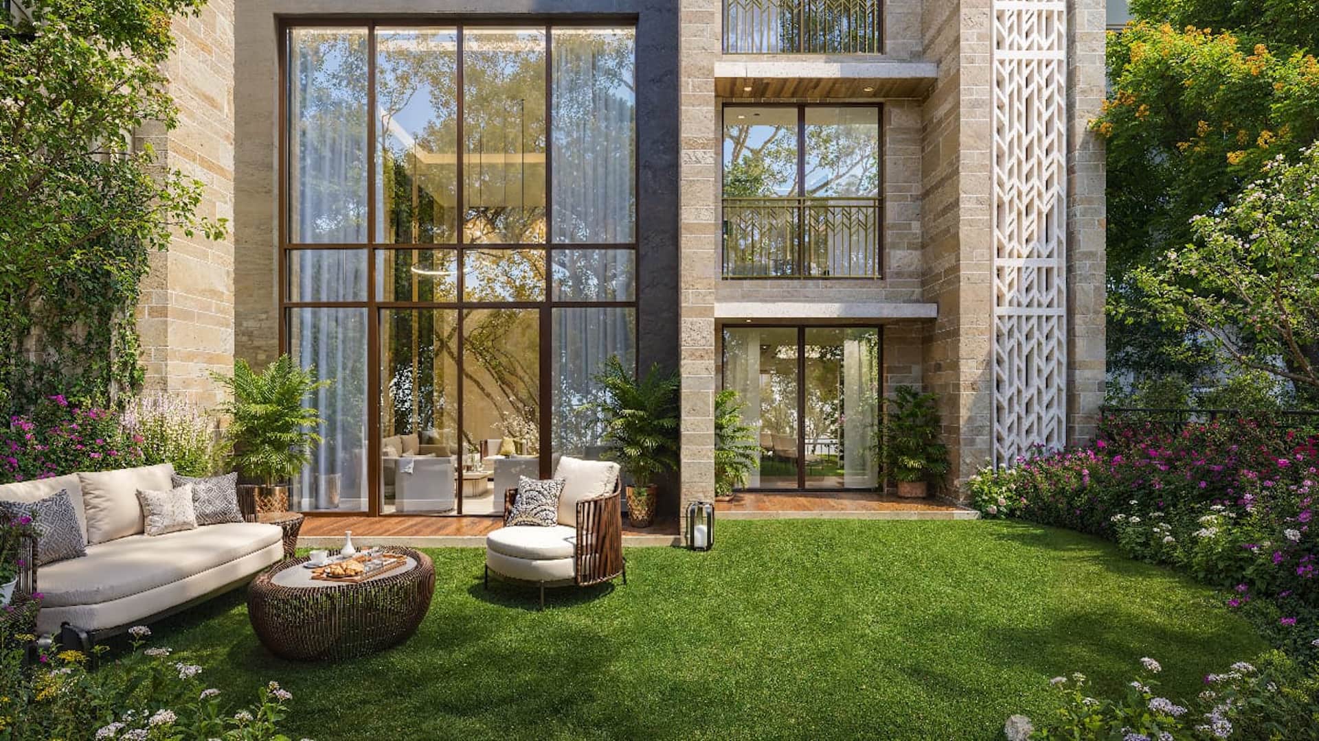 Lodha Massimo in Baner, Pune offering 3.5 BHK, 4.5 BHK, 5.5 BHK Garden, 5.5 BHK Penthouse configurations, status: Available - View 8: state-of-the-art amenities, swimming pool, club house and landscaped gardens