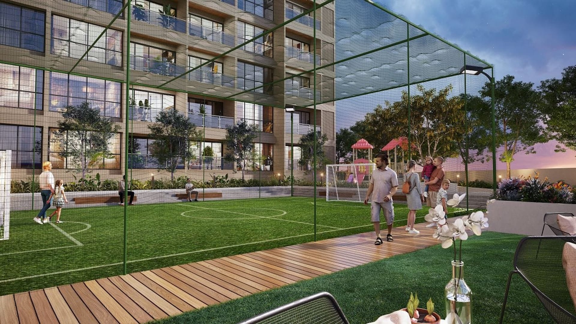 Osian Almanova in Mundhwa, Pune offering 3 BHK, 4 BHK configurations, status: Available - View 4: spacious interior living spaces, natural lighting and high-quality premium finishing