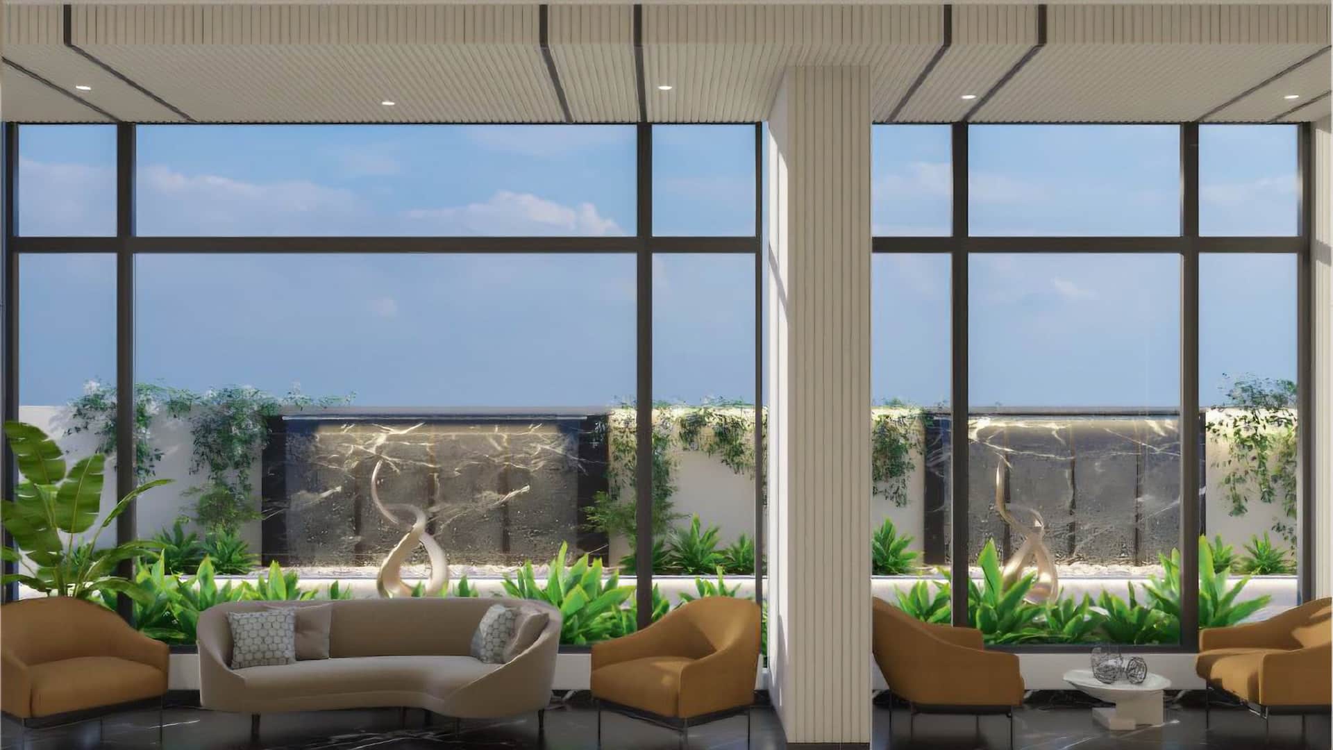 Power Terraces in Kalyani Nagar, Pune offering 3.5 BHK, 4.5 BHK configurations, status: 3W Exclusive - View 5: panoramic surrounding views, green zoning and localized area connectivity features