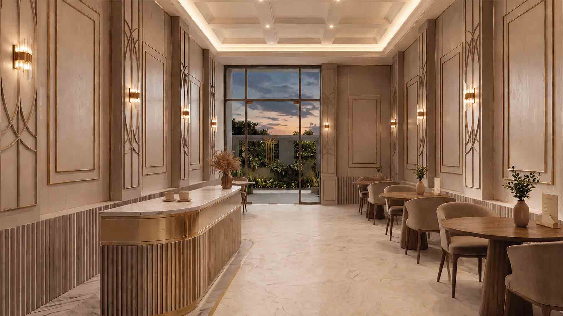 Tresor in Baner, Pune offering 4.5 BHK configurations, status: Available - View 10: panoramic surrounding views, green zoning and localized area connectivity features