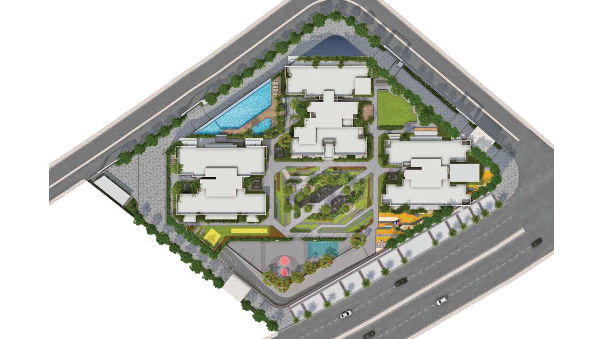 24K Manor by Kolte Patil in Balewadi, Pune offering 3 BHK, 4 BHK configurations, status: Available - View 2: luxurious residential entrance, grand lobby and premium common area layout
