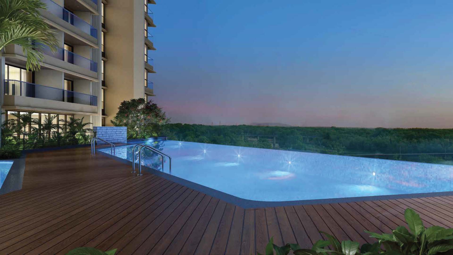 24K Manor by Kolte Patil in Balewadi, Pune offering 3 BHK, 4 BHK configurations, status: Available - View 8: state-of-the-art amenities, swimming pool, club house and landscaped gardens