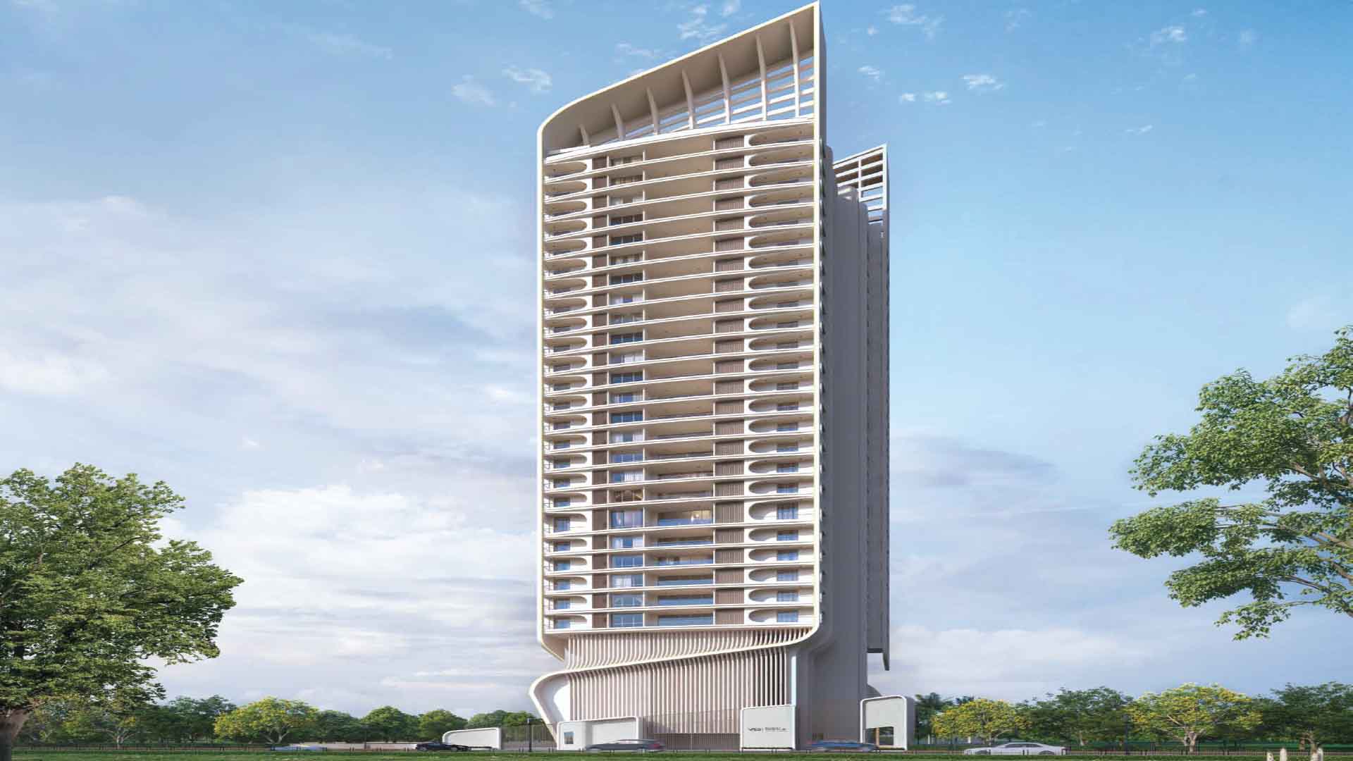 VB Forest Castle in Gokhalenagar, Pune offering 3 BHK, 4 BHK, 5 BHK configurations, status: Available - View 2: luxurious residential entrance, grand lobby and premium common area layout