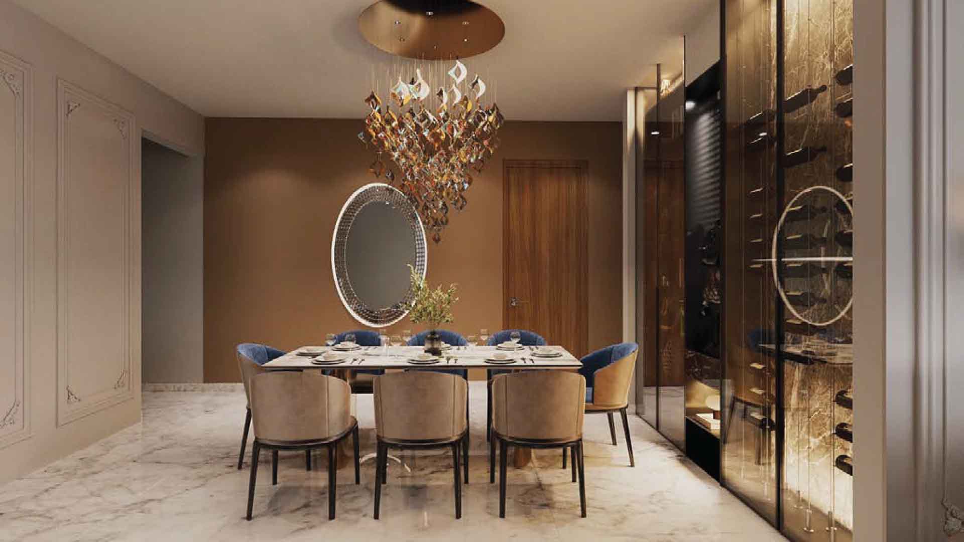 VB Forest Castle in Gokhalenagar, Pune offering 3 BHK, 4 BHK, 5 BHK configurations, status: Available - View 10: panoramic surrounding views, green zoning and localized area connectivity features