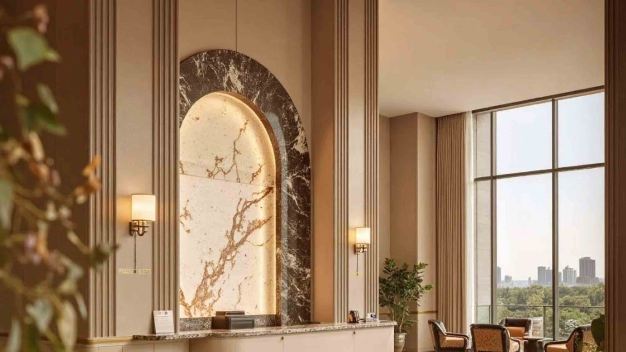 Codename Never Before in Kharadi Annexe, Pune offering 3.5 BHK Duplex, 4.5 BHK, 4.5 BHK Duplex configurations, status: Available - View 5: panoramic surrounding views, green zoning and localized area connectivity features