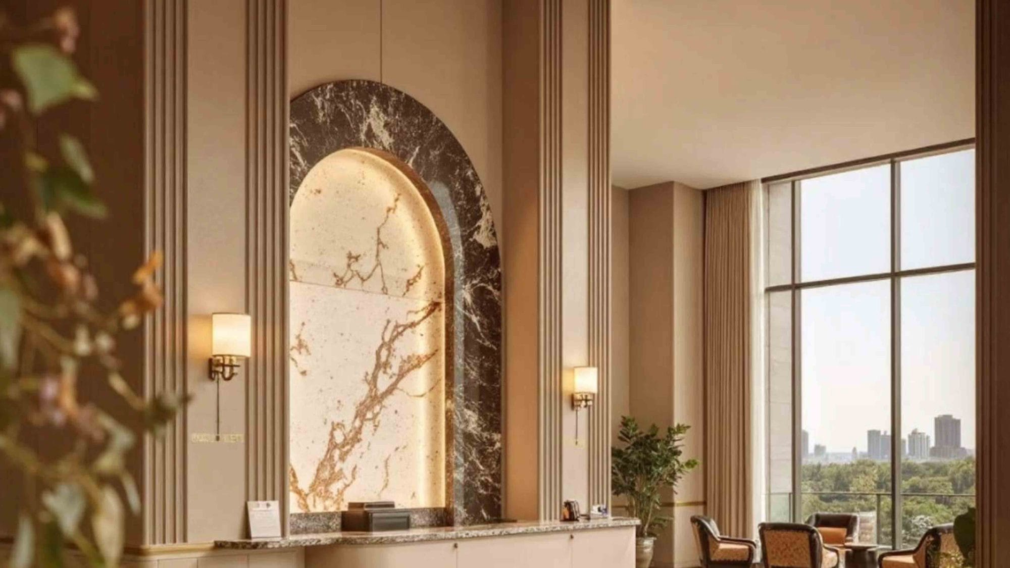 Codename Never Before in Kharadi Annexe, Pune offering 3.5 BHK Duplex, 4.5 BHK, 4.5 BHK Duplex configurations, status: Available - View 5: panoramic surrounding views, green zoning and localized area connectivity features